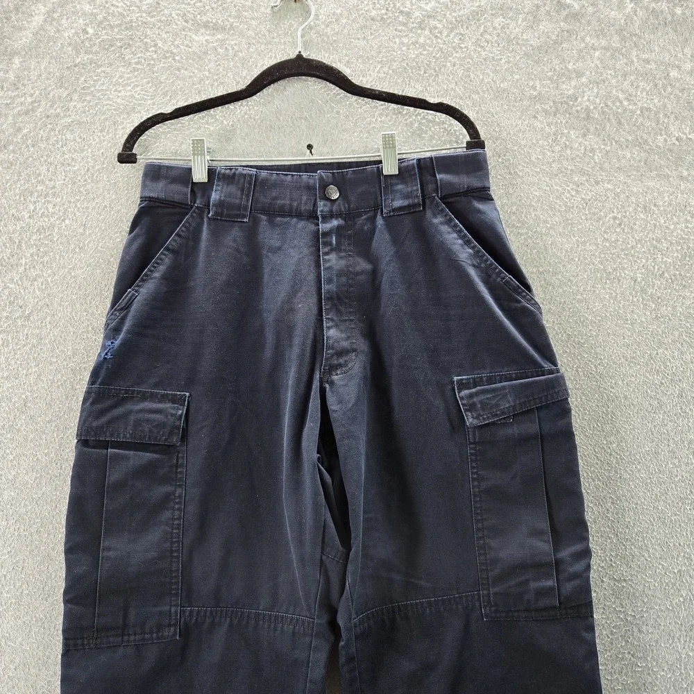 5.11 Tactical Series Men Pants M Navy Cargo Ripstop READ